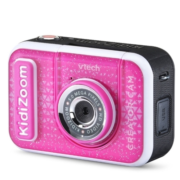 VTech KidiZoom Creator Cam HD Video Kids' Digital Camera, Green screen - Picture 8 of 9